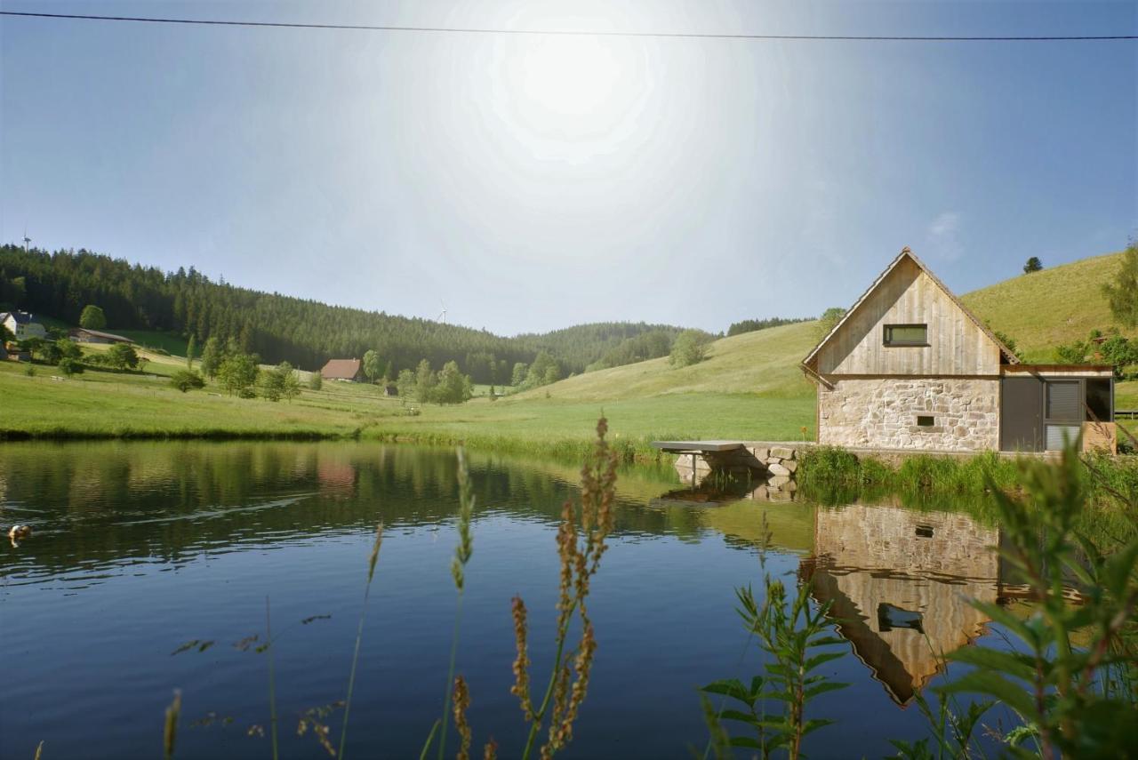 Ferienhaus Im Schwarzwald Am See "Backhaeusle" Villa Hornberg Eksteriør bilde