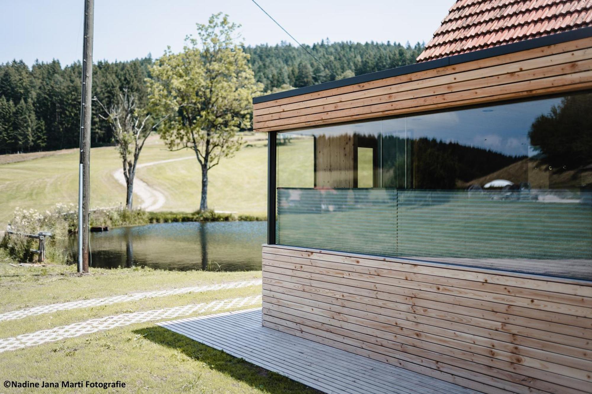 Ferienhaus Im Schwarzwald Am See "Backhaeusle" Villa Hornberg Eksteriør bilde