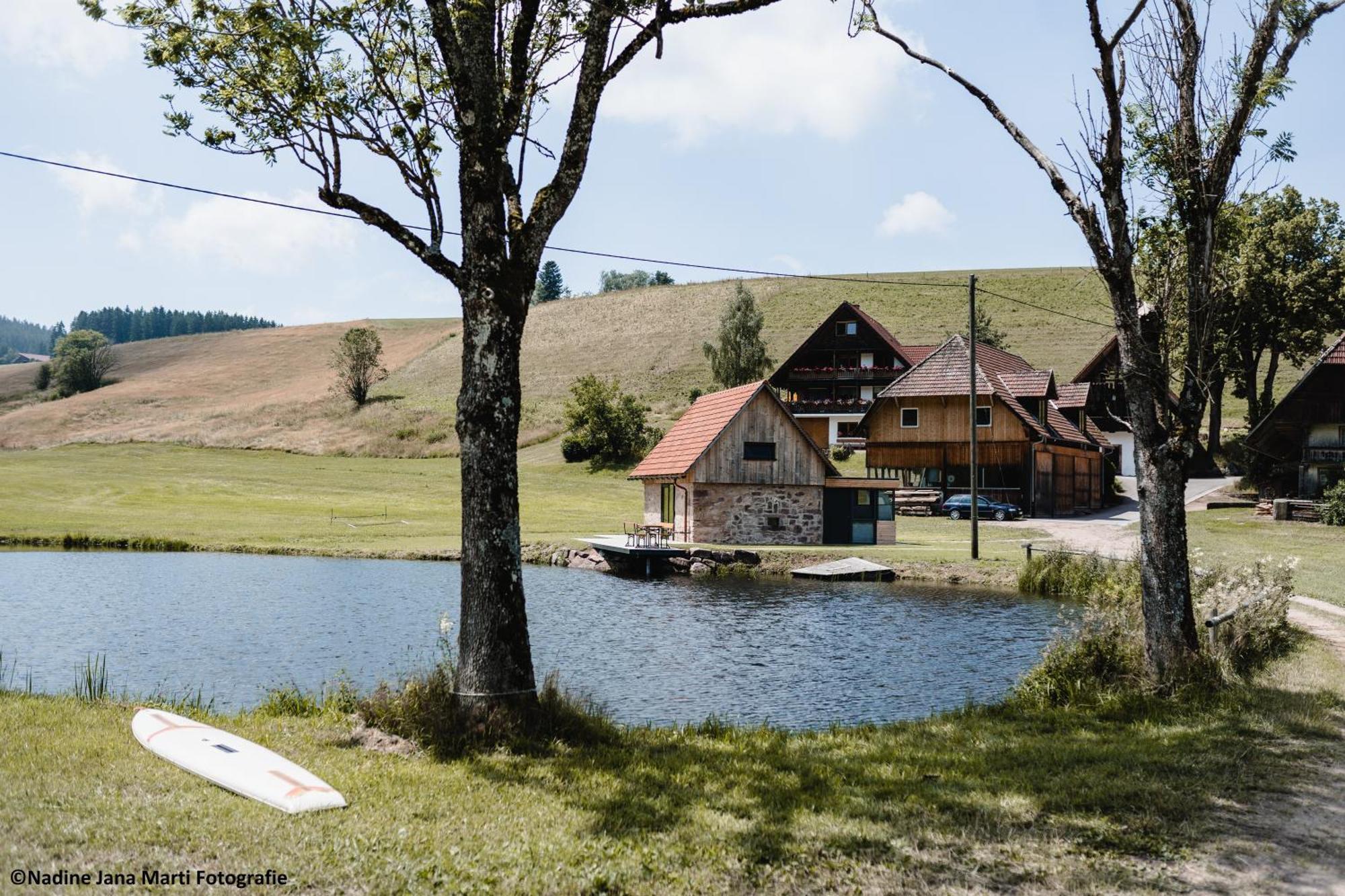 Ferienhaus Im Schwarzwald Am See "Backhaeusle" Villa Hornberg Eksteriør bilde