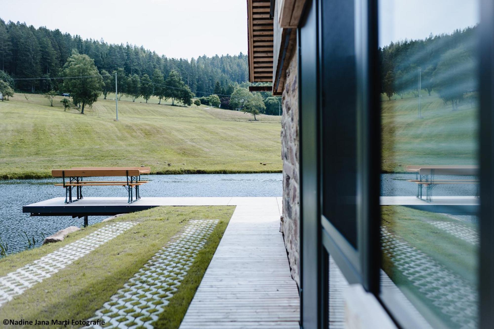 Ferienhaus Im Schwarzwald Am See "Backhaeusle" Villa Hornberg Eksteriør bilde